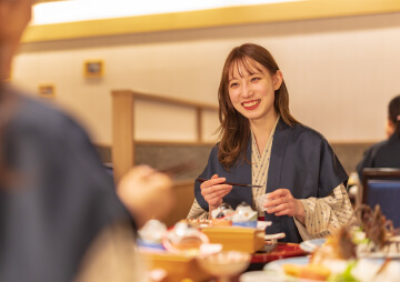 夕食は海の幸を存分に堪能しちゃお